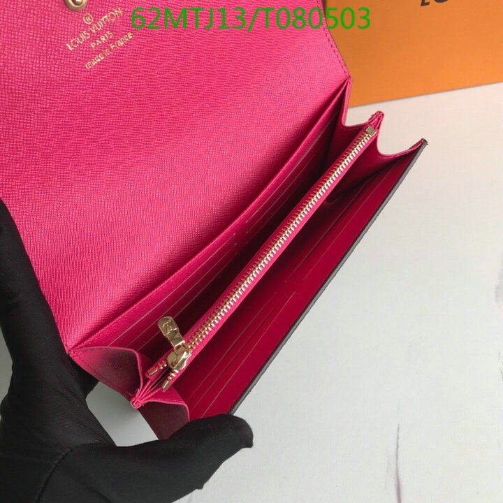 LV Bags-(4A)-Wallet-,Code: T080503,$ 81USD