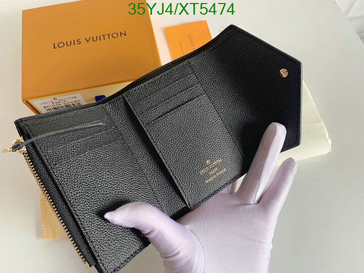 LV Bags-(4A)-Wallet-,Code: XT5474,$ 46USD