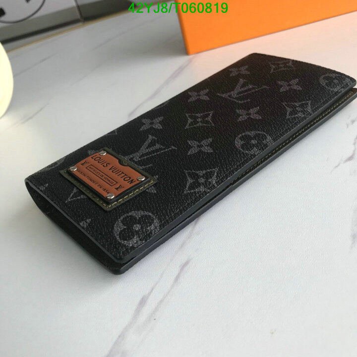 LV Bags-(4A)-Wallet-,Code: T060819,$ 55USD