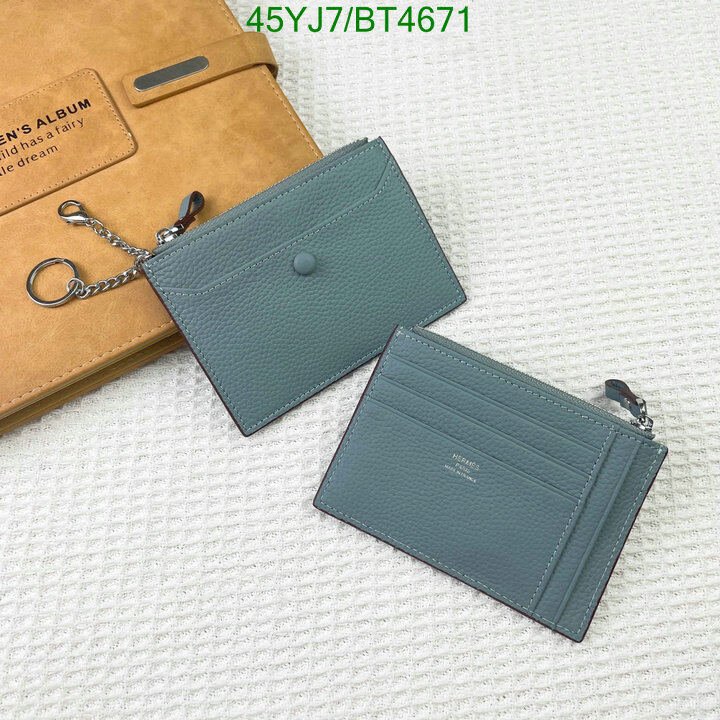 Hermes Bag-(4A)-Wallet- Code: BT4671 $ 59USD