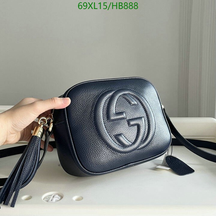 Gucci Bag-(4A)-Diagonal-,Code: HB888,$ 90USD