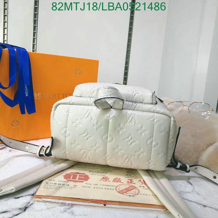 LV Bags-(4A)-Backpack-,Code:LBA0521486,$ 107USD