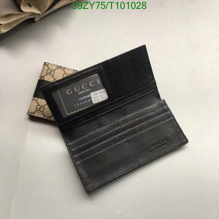 Gucci Bag-(4A)-Wallet-,Code: T101028,$ 51USD