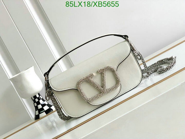 Valentino Bag-(4A)-LOC-V Logo ,Code: XB5655,$ 111USD