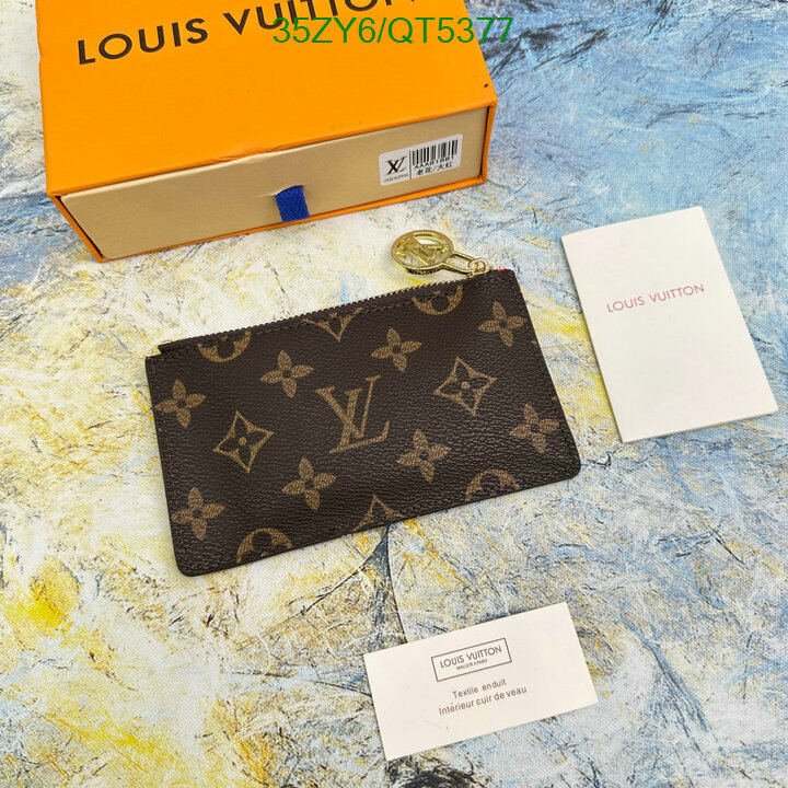 LV Bag-(4A)-Wallet- Code: QT5377 $ 46USD
