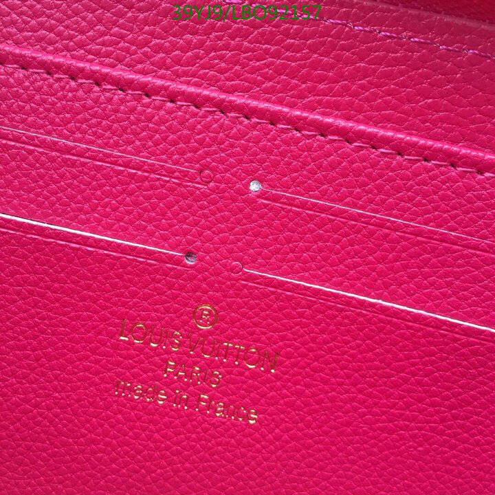 LV Bags-(4A)-Wallet-,Code: LB092157,