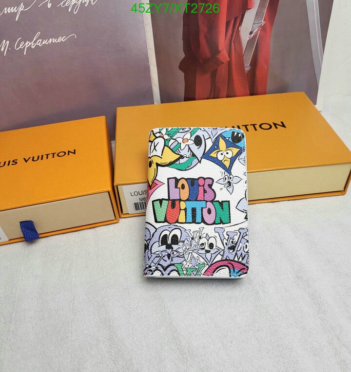 LV Bags-(4A)-Wallet-,Code: XT2726,$ 59USD