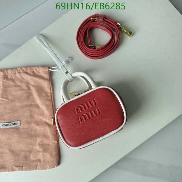 Miu Miu Bag-(4A)-Crossbody- Code: EB6285 $ 90USD