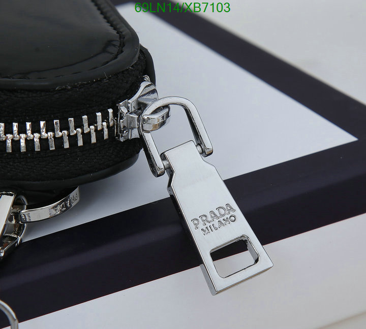 Prada Bag-(4A)-Triangle- Code: XB7103 $ 90USD