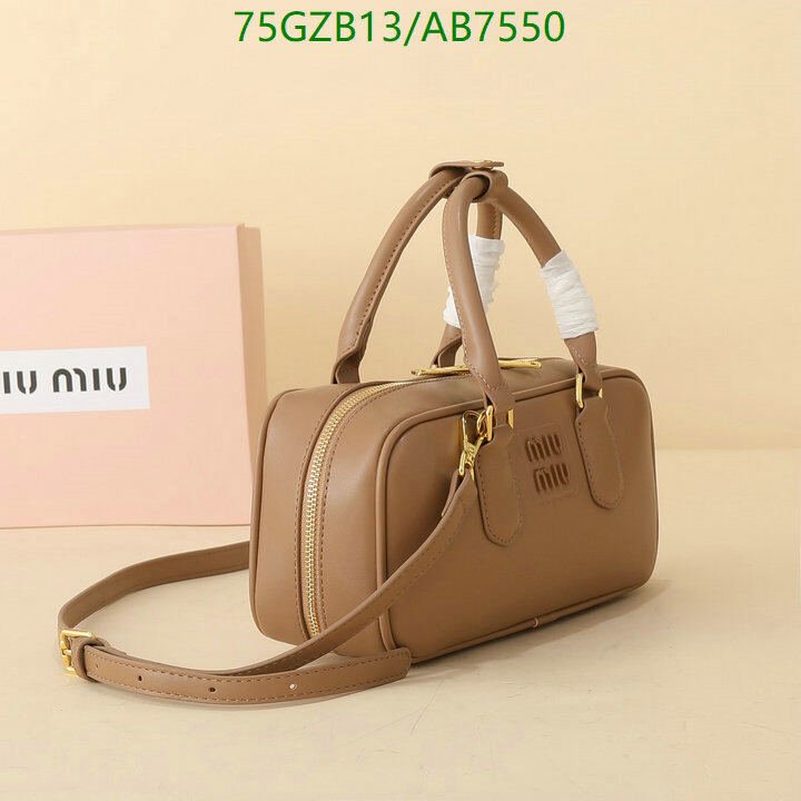 Miu Miu Bag-(4A)-Crossbody- Code: AB7550 $ 98USD