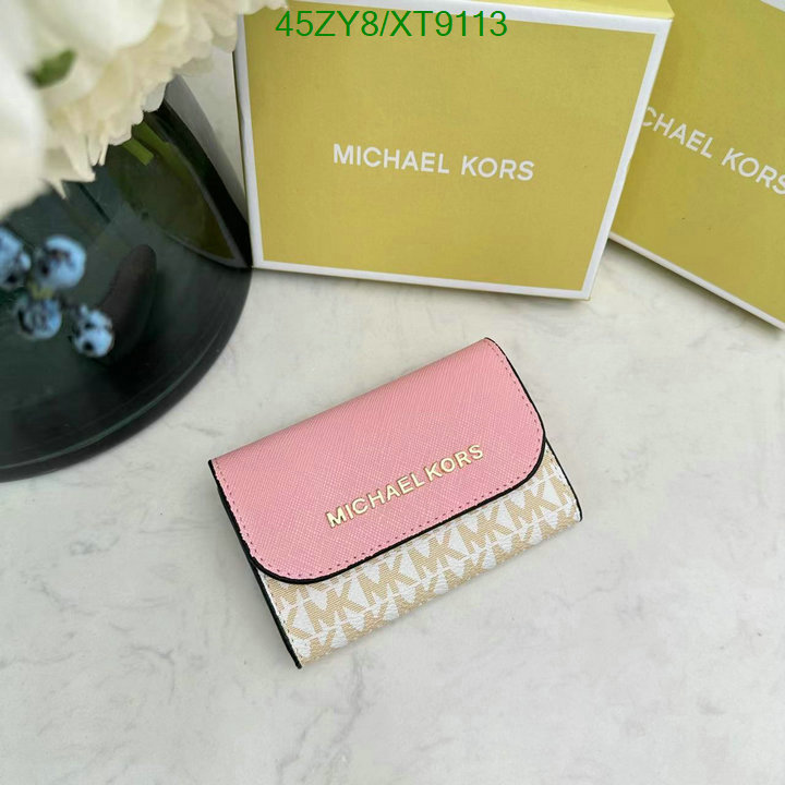 Michael Kors Bag-(4A)-Wallet- Code: XT9113 $ 59USD