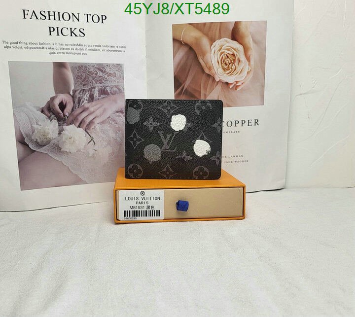 LV Bags-(4A)-Wallet-,Code: XT5489,$ 59USD