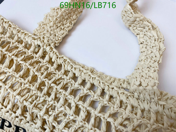 Prada Bag-(4A)-Handbag-,Code: LB716,$ 90USD