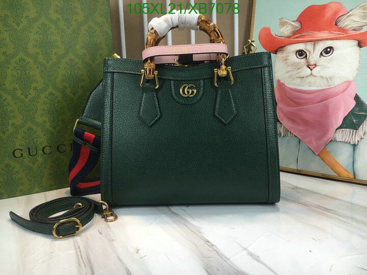 Gucci Bag-(4A)-Diana-Bamboo-,Code: XB7078,$ 137USD