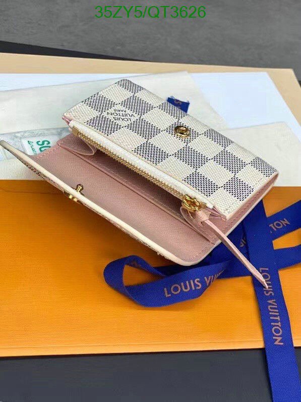 LV Bag-(4A)-Wallet- Code: QT3626 $ 46USD