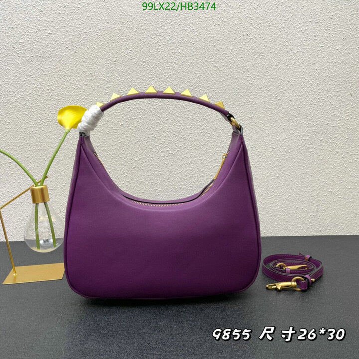 Valentino Bag-(4A)-Handbag-,Code: HB3474,$ 129USD