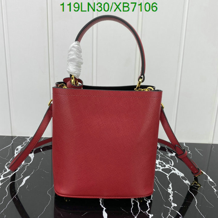 Prada Bag-(4A)-Bucket Bag- Code: XB7106 $ 155USD