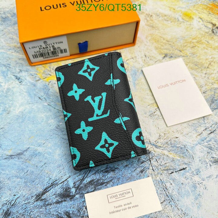 LV Bag-(4A)-Wallet- Code: QT5381 $ 46USD