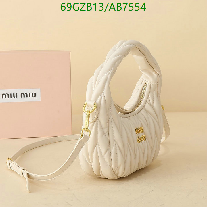 Miu Miu Bag-(4A)-Crossbody- Code: AB7554 $ 90USD