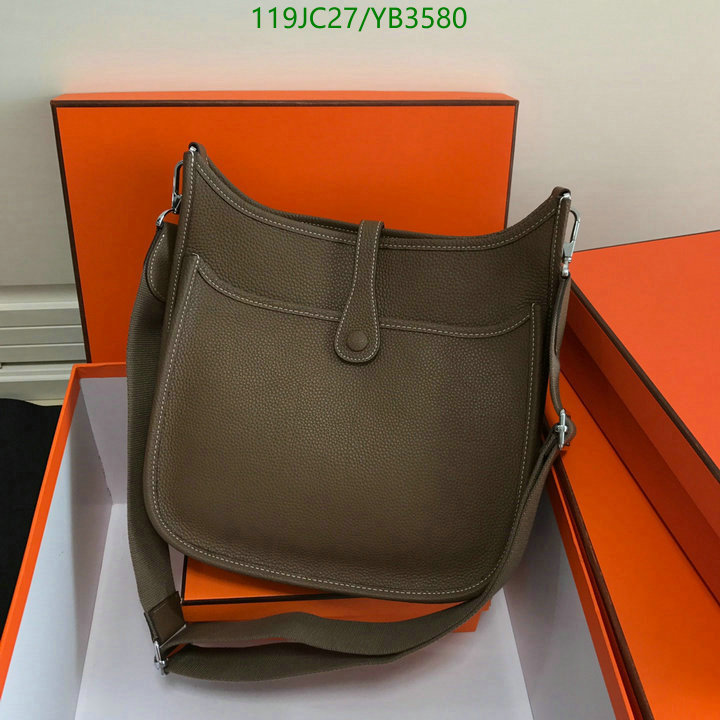 Hermes Bag-(4A)-Evelyne-,Code: YB3580,$ 155USD