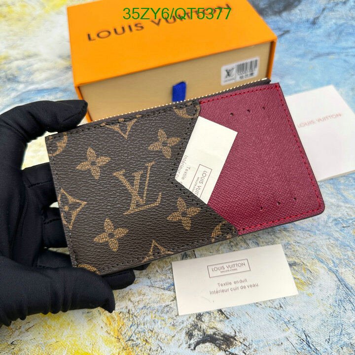 LV Bag-(4A)-Wallet- Code: QT5377 $ 46USD