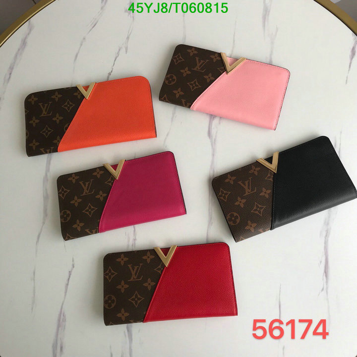 LV Bags-(4A)-Wallet-,Code: T060815,$ 55USD