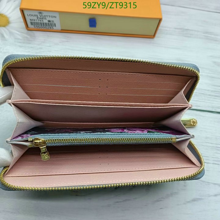 LV Bags-(4A)-Wallet-,Code: ZT9315,$ 77USD