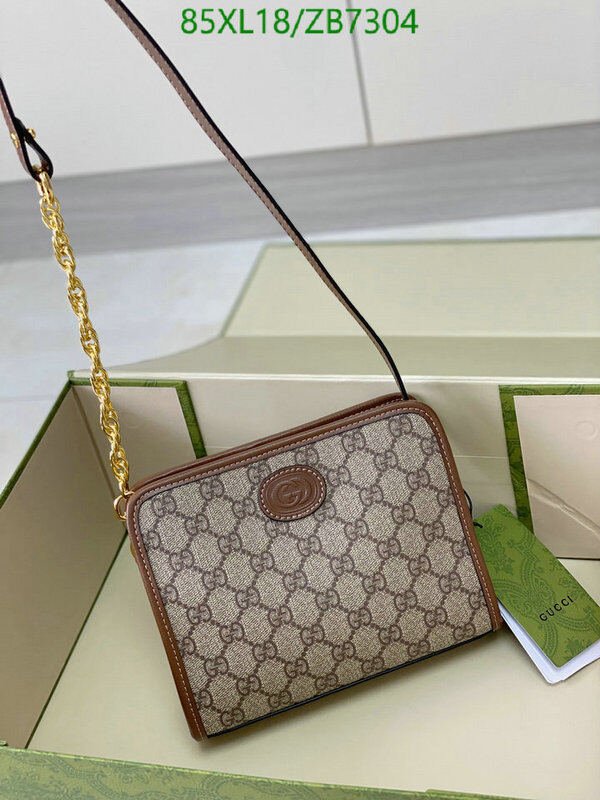 Gucci Bag-(4A)-Diagonal-,Code: ZB7304,$ 111USD