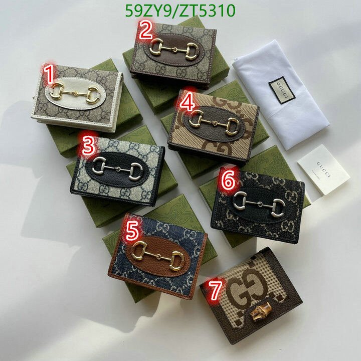 Gucci Bag-(4A)-Wallet-,Code: ZT5310,$ 77USD