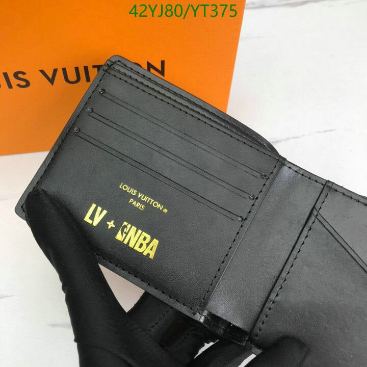 LV Bags-(4A)-Wallet-,Code: YT375,$ 55USD
