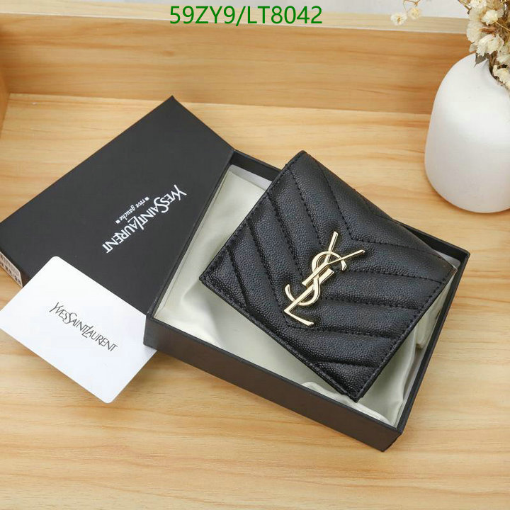 YSL Bag-(4A)-Wallet-,Code: LT8042,$ 77USD