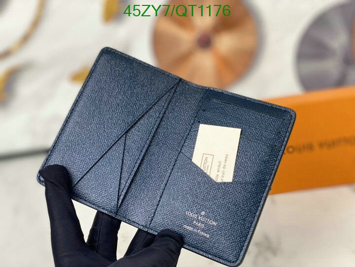 LV Bag-(4A)-Wallet- Code: QT1176 $ 59USD