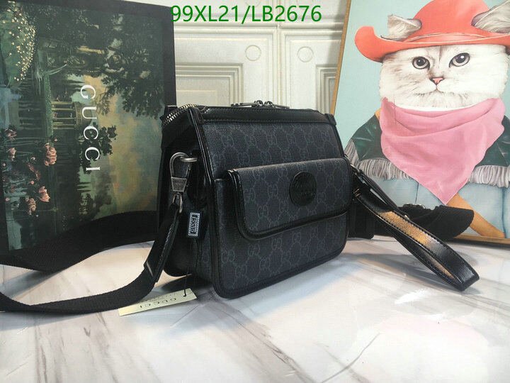 Gucci Bag-(4A)-Diagonal-,Code: LB2676,$ 129USD