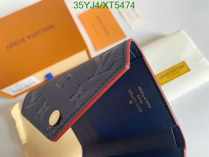 LV Bags-(4A)-Wallet-,Code: XT5474,$ 46USD