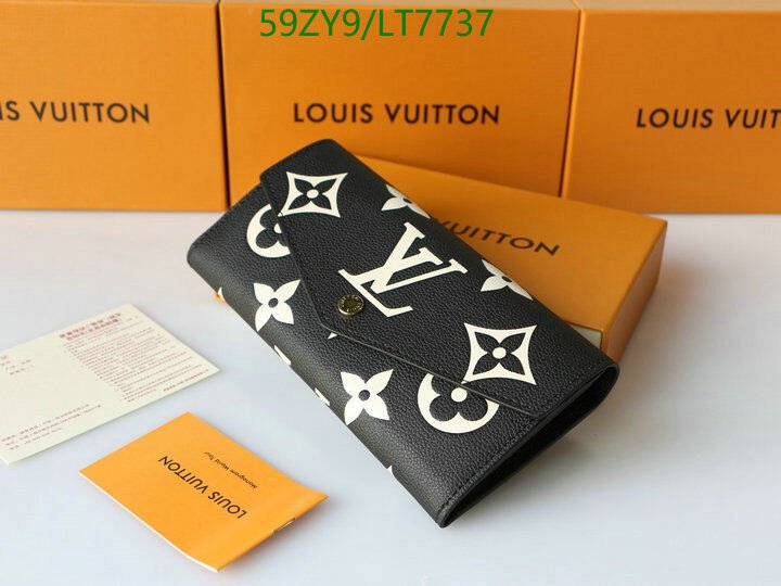LV Bags-(4A)-Wallet-,Code: LT7737,$ 77USD
