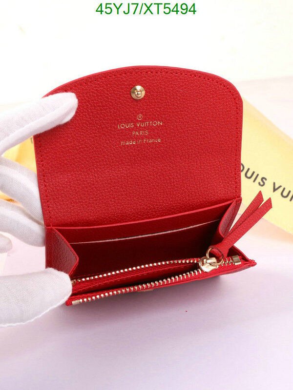 LV Bags-(4A)-Wallet-,Code: XT5494,$ 59USD