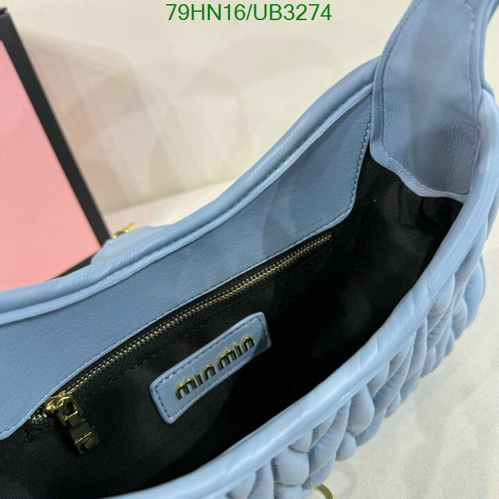 Miu Miu Bag-(4A)-Handbag- Code: UB3274 $ 103USD