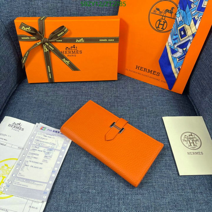 Hermes Bag-(4A)-Wallet-,Code: ZT2785,$ 77USD