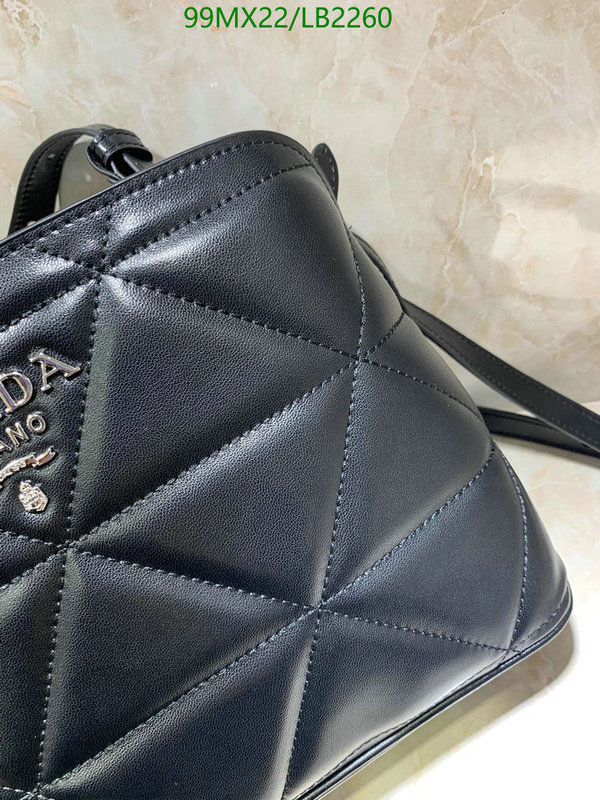 Prada Bag-(4A)-Diagonal- Code: LB2260 $ 129USD