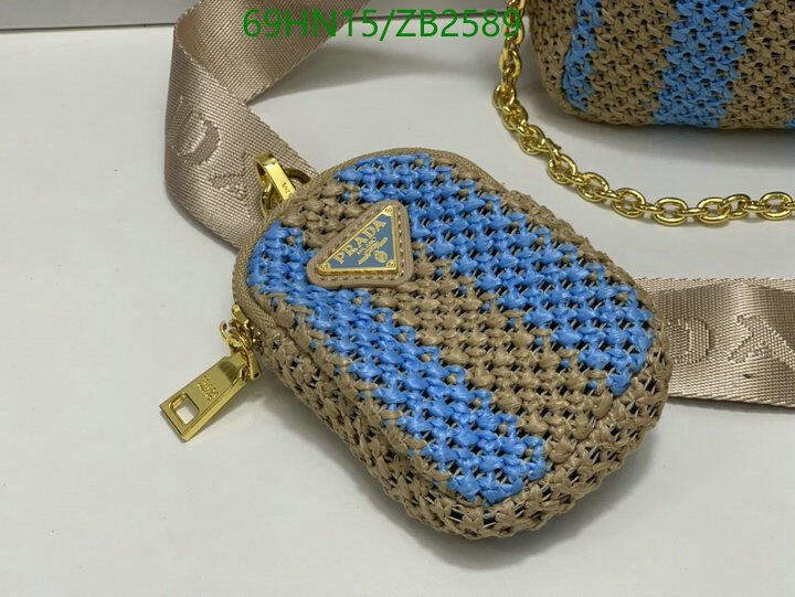 Prada Bag-(4A)-Re-Edition 2005,Code: ZB2589,$ 90USD