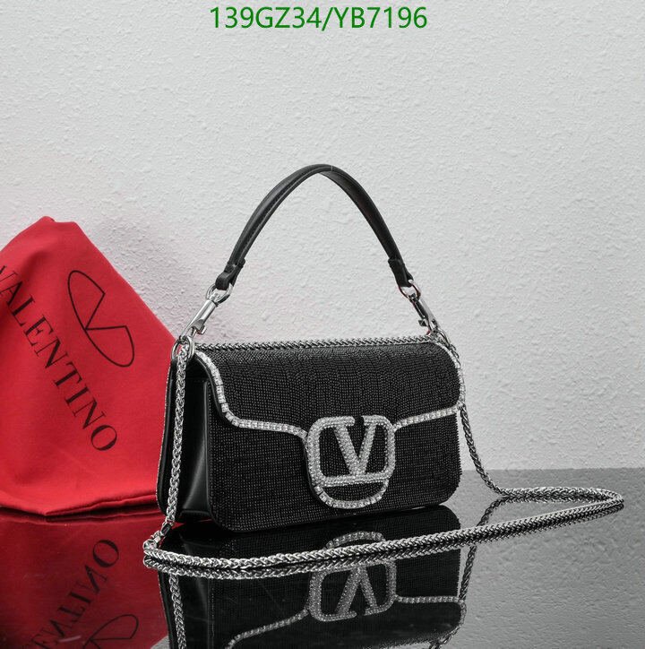 Valentino Bag-(4A)-LOC-V Logo ,Code: YB7196,$ 181USD