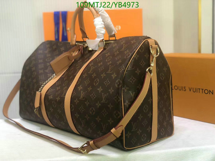 LV Bags-(4A)-Keepall BandouliRe 45-50-,Code: YB4973,$ 142USD