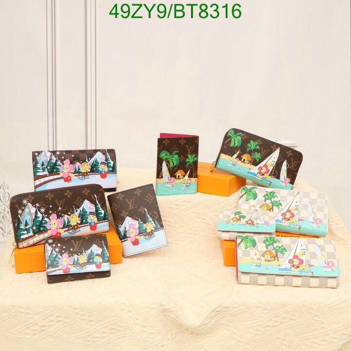 LV Bag-(4A)-Wallet- Code: BT8316 $ 64USD