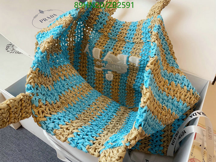Prada Bag-(4A)-Handbag- Code: ZB2591 $ 116USD
