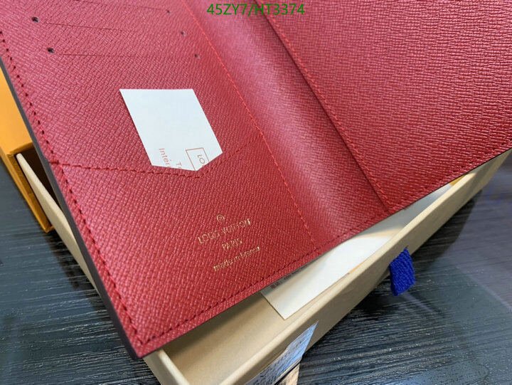 LV Bags-(4A)-Wallet-,Code: HT3374,$ 59USD