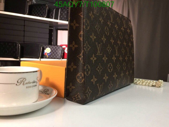 LV Bags-(4A)-Wallet-,Code: T100807,$ 59USD