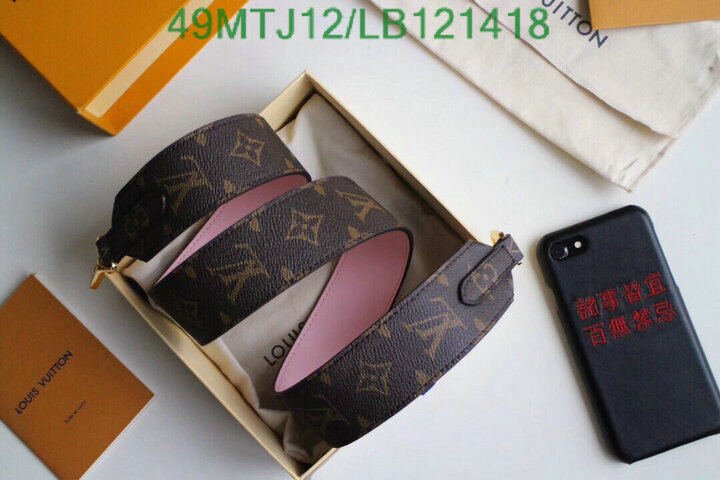 LV Bags-(4A)-Shoulder Strap-,Code: LB121418,$ 64USD