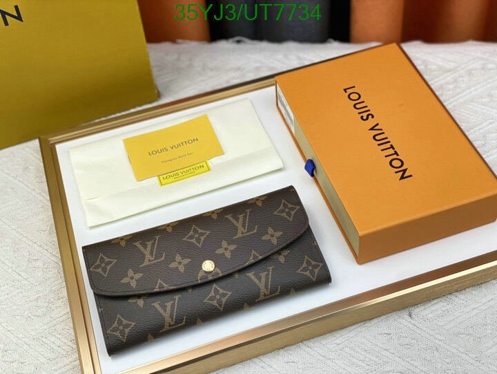 LV Bag-(4A)-Wallet- Code: UT7734 $ 46USD