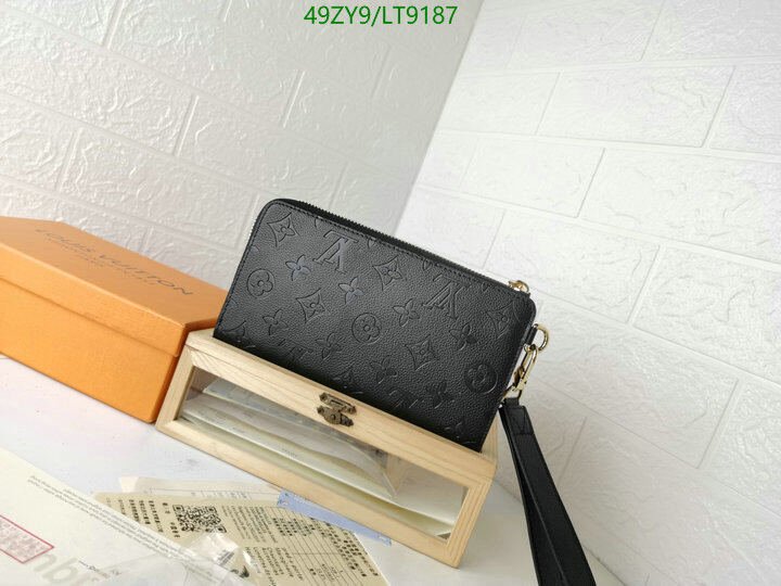 LV Bags-(4A)-Wallet-,Code: LT9187,$ 64USD