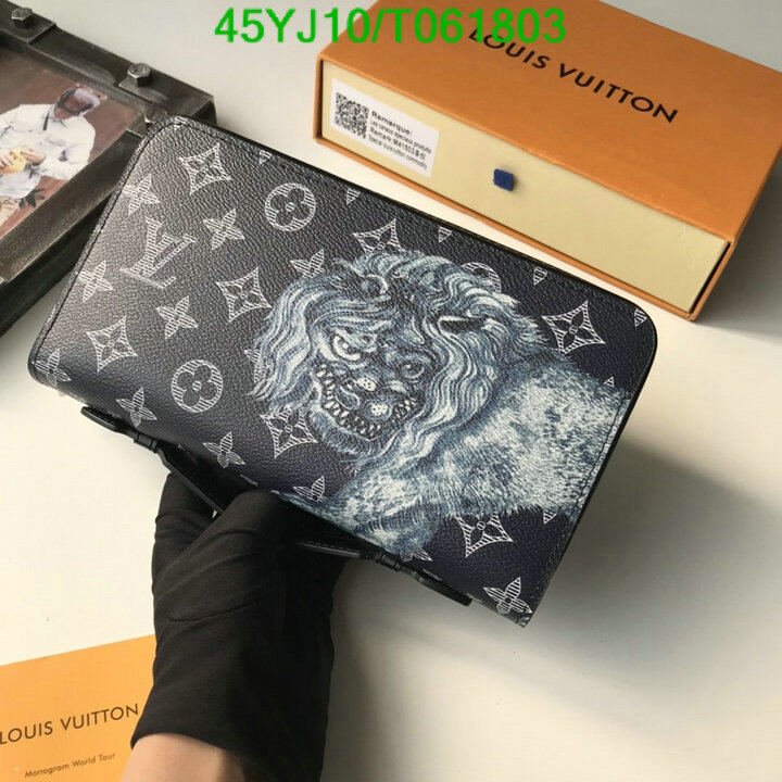 LV Bags-(4A)-Wallet-,Code: T061803,$ 59USD